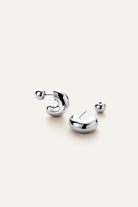 TOME HOOPS - Earrings - Sassanova