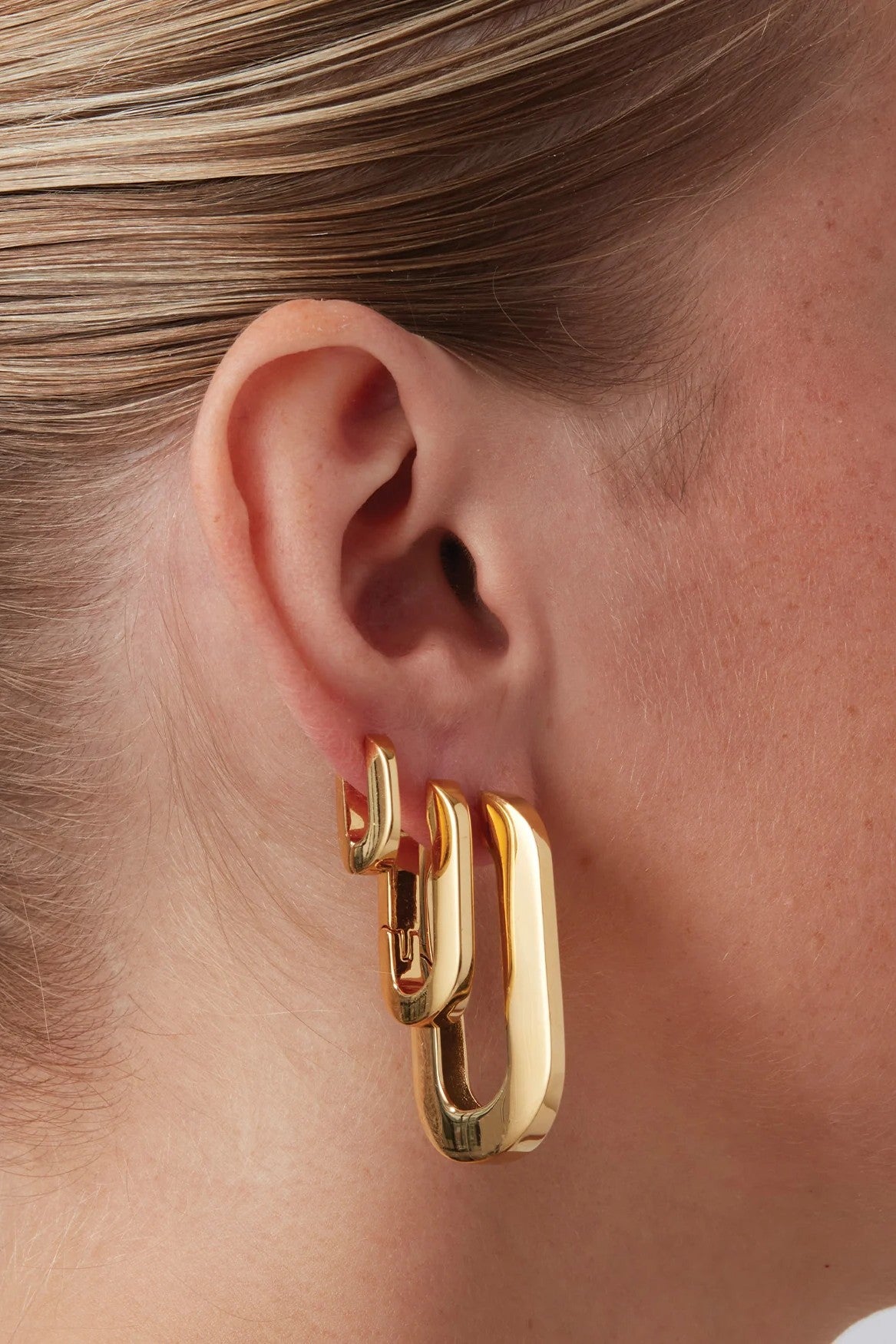 U-LINK EARRINGS - Earrings - Sassanova