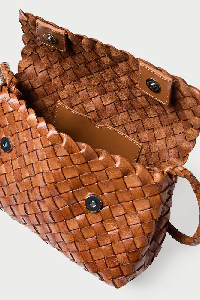 VINNIE MINI WOVEN CROSSBODY - Handbags - Sassanova