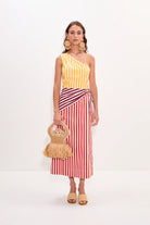 BELEM POPLIN MIDI DRESS - Dresses - Sassanova