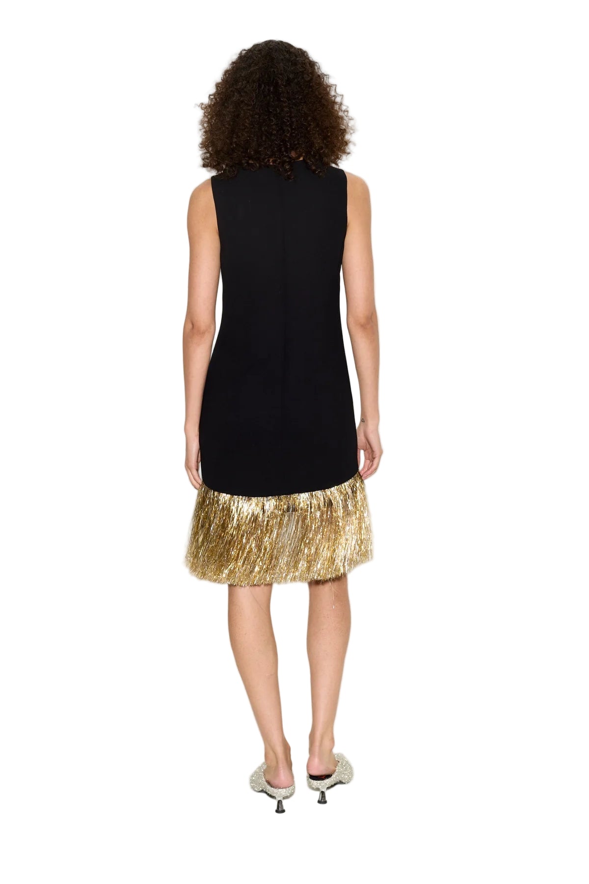 BOWIE FRINGE MINI DRESS
sassanova