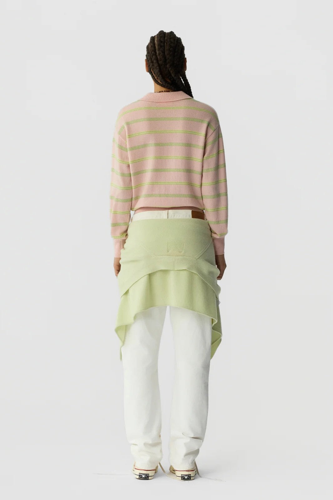 COLLEGIATE STRIPE POLO - Sweaters - Sassanova