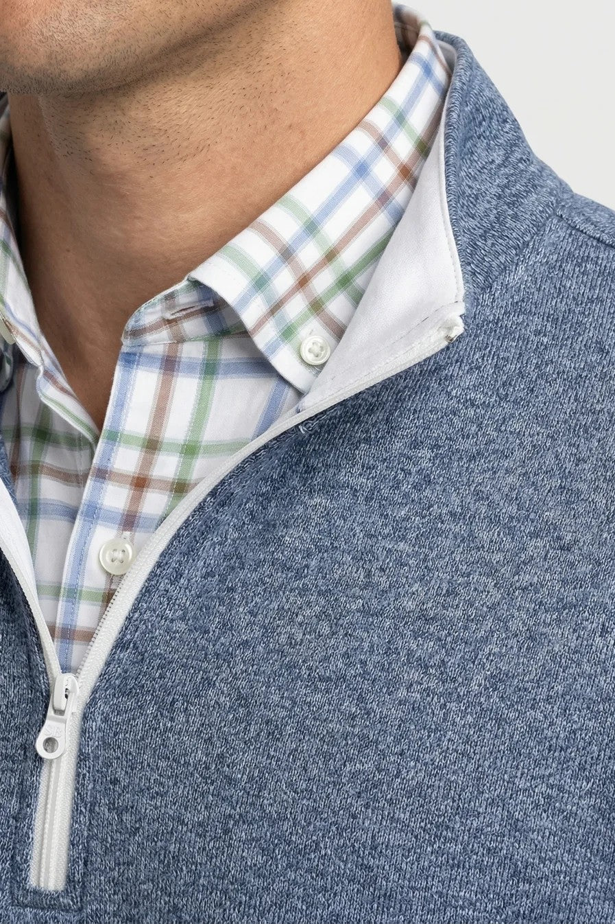 MARLED 1/4 ZIP SWEATER - Sweaters - Novaman