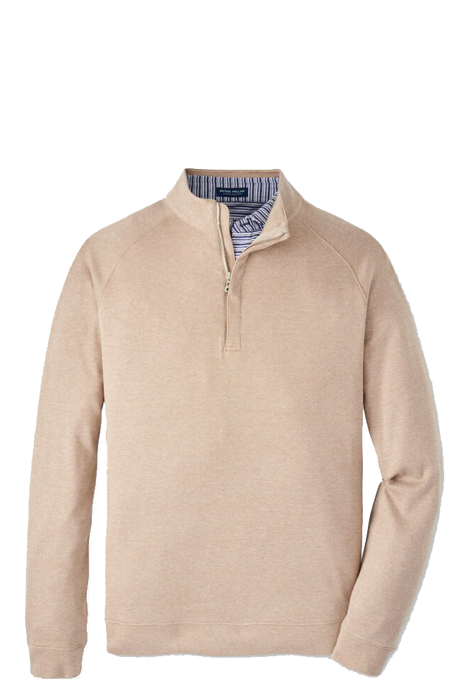 GRANT BIRDSEYE 1/4 ZIP - Sweaters - Novaman