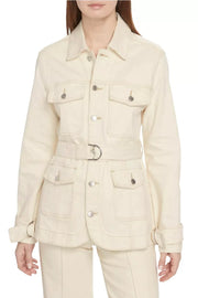 LEORA CARGO DENIM JACKET