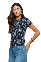 RESSI SS PORCELAIN TEE - Sassanova