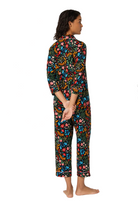 WINTER BLOOMS 3/4 SLV CROP PJ SET - Sassanova