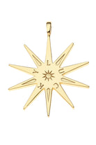 LUCKY SPARKLING MOTHER OF PEARL SUPERNOVA PENDANT- CLASSIC ROLO CHAIN - Necklaces - Sassanova