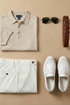 BOUCLE SOLID POLO - Short Sleeved Polos - Novaman