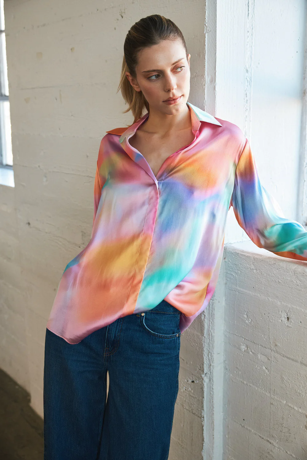 DARIA BLOUSE- PRISM - Blouses - Sassanova