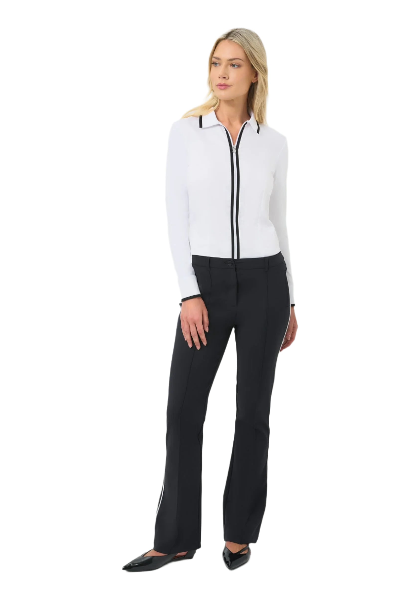 WINNY STRIPE PANT - Pants - Sassanova