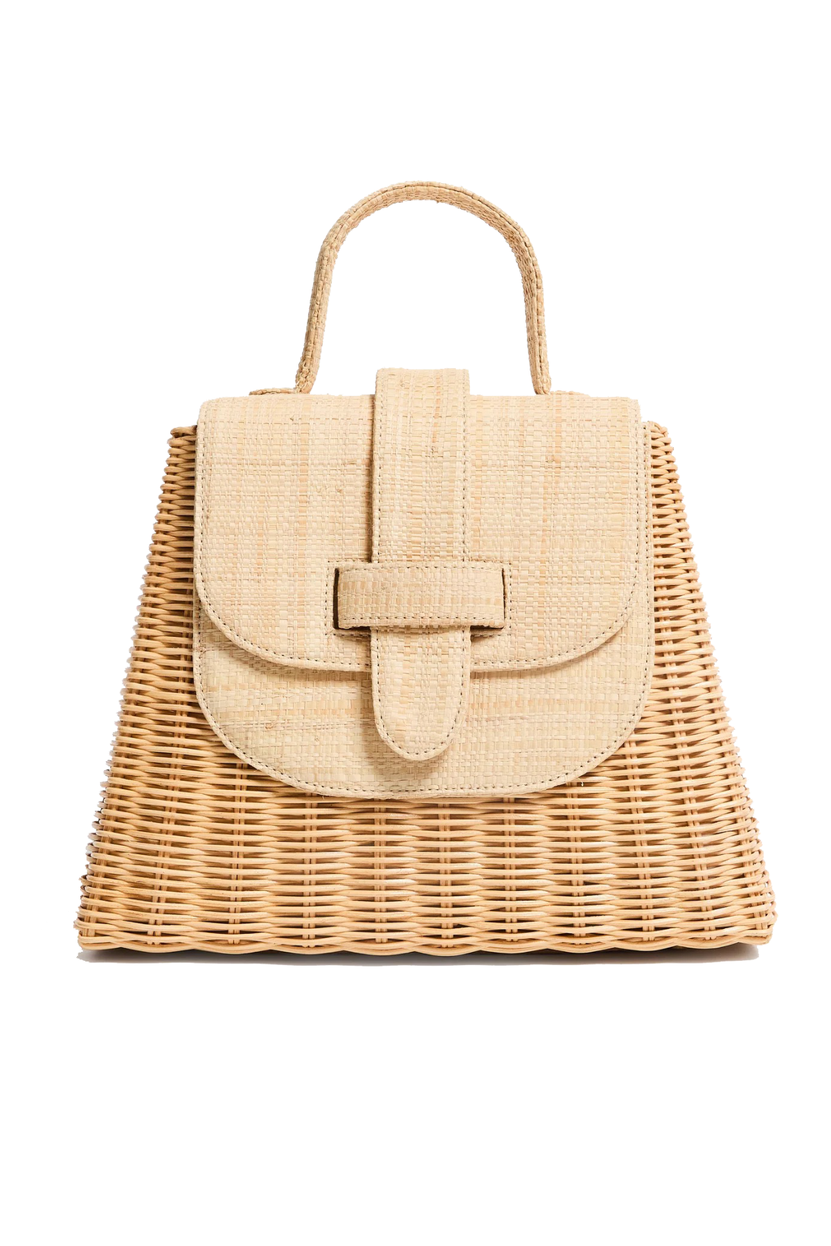 THE LADY BAG RAFFIA- NATURAL - Handbags - Sassanova