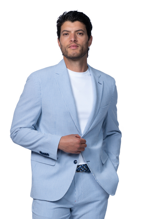 GALVESTON SEERSUCKER BLAZER