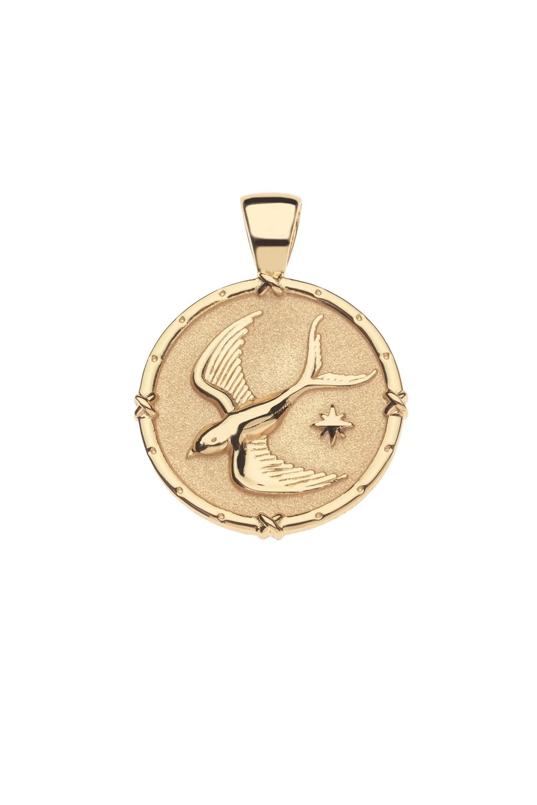 JOY SWALLOW SM PENDANT NECKLACE- SATELLITE CHAIN
sassanova