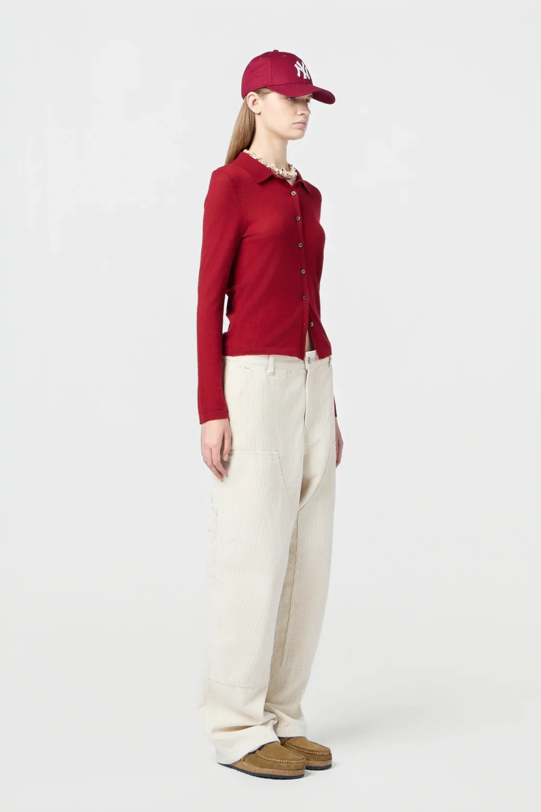 ELLE CASHMERE SHIRT - Sweaters - Sassanova