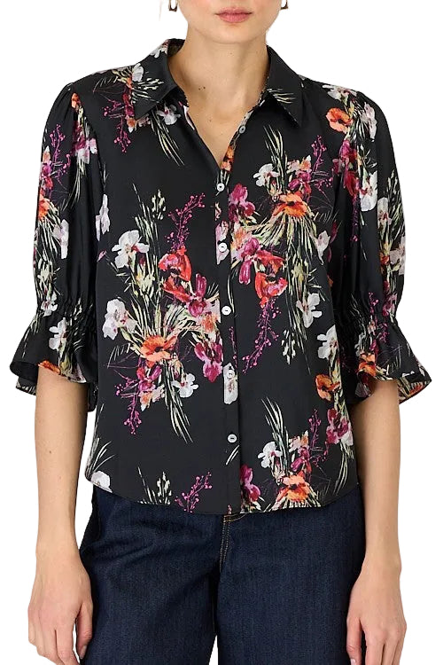 IRIS BOUQUET FIONA TOP - Blouses - Sassanova