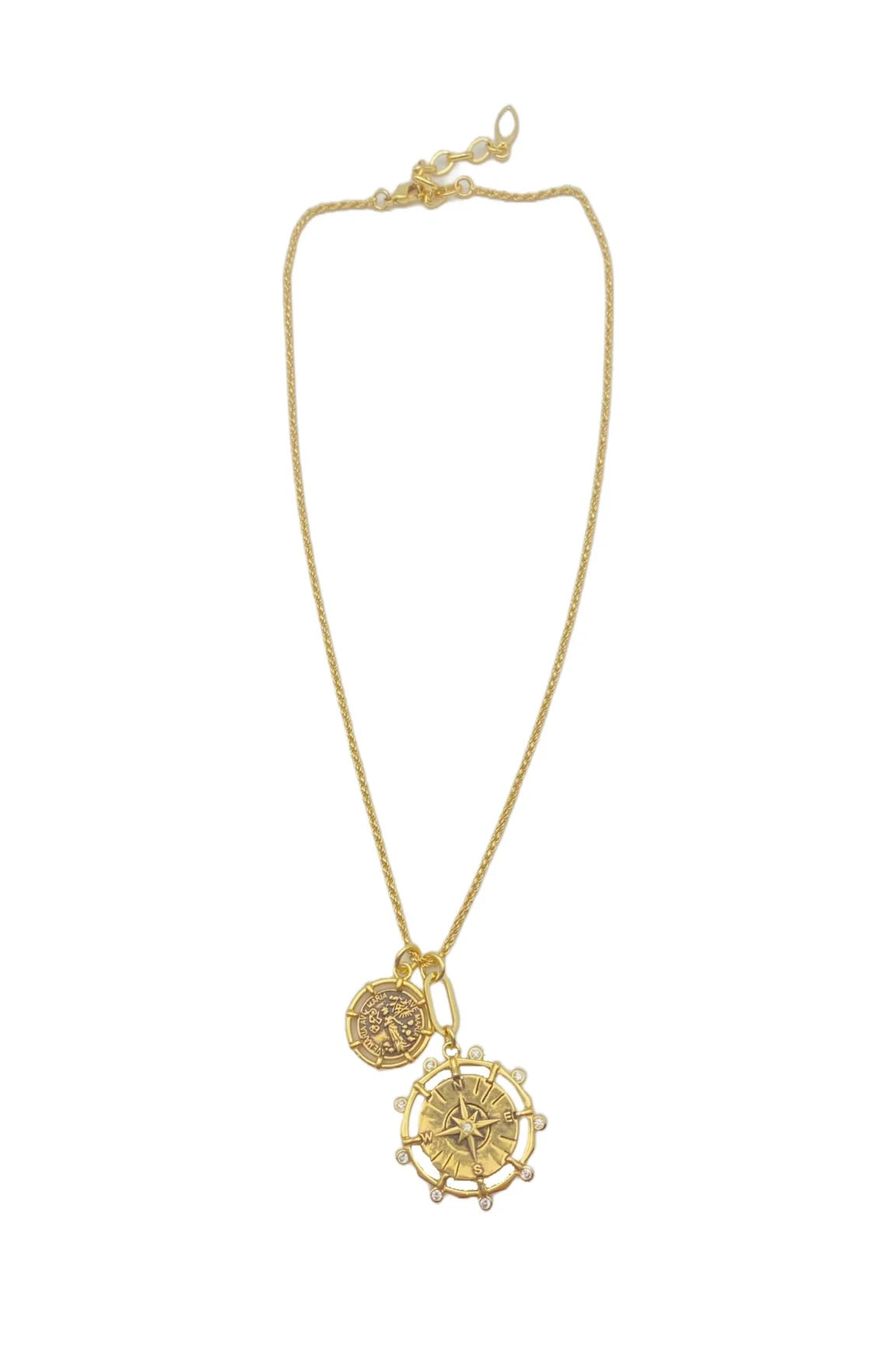 TESSA COIN NECKLACE- GLD
sassanova