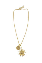 TESSA COIN NECKLACE- GLD
sassanova