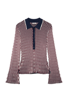 COLLEEN L/S POLO TOP - sassanova