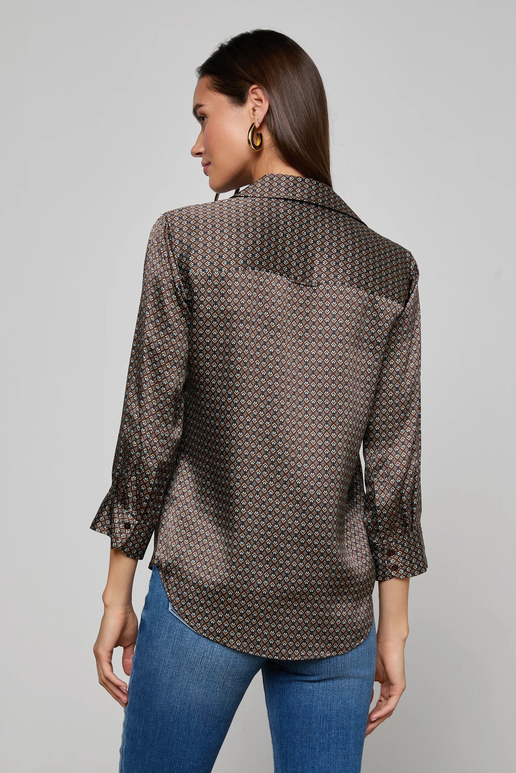 DANI 3/4 SLV BLOUSE - Blouses - Sassanova