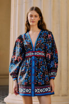 LATINA SCARF MINI DRESS - Dresses - Sassanova