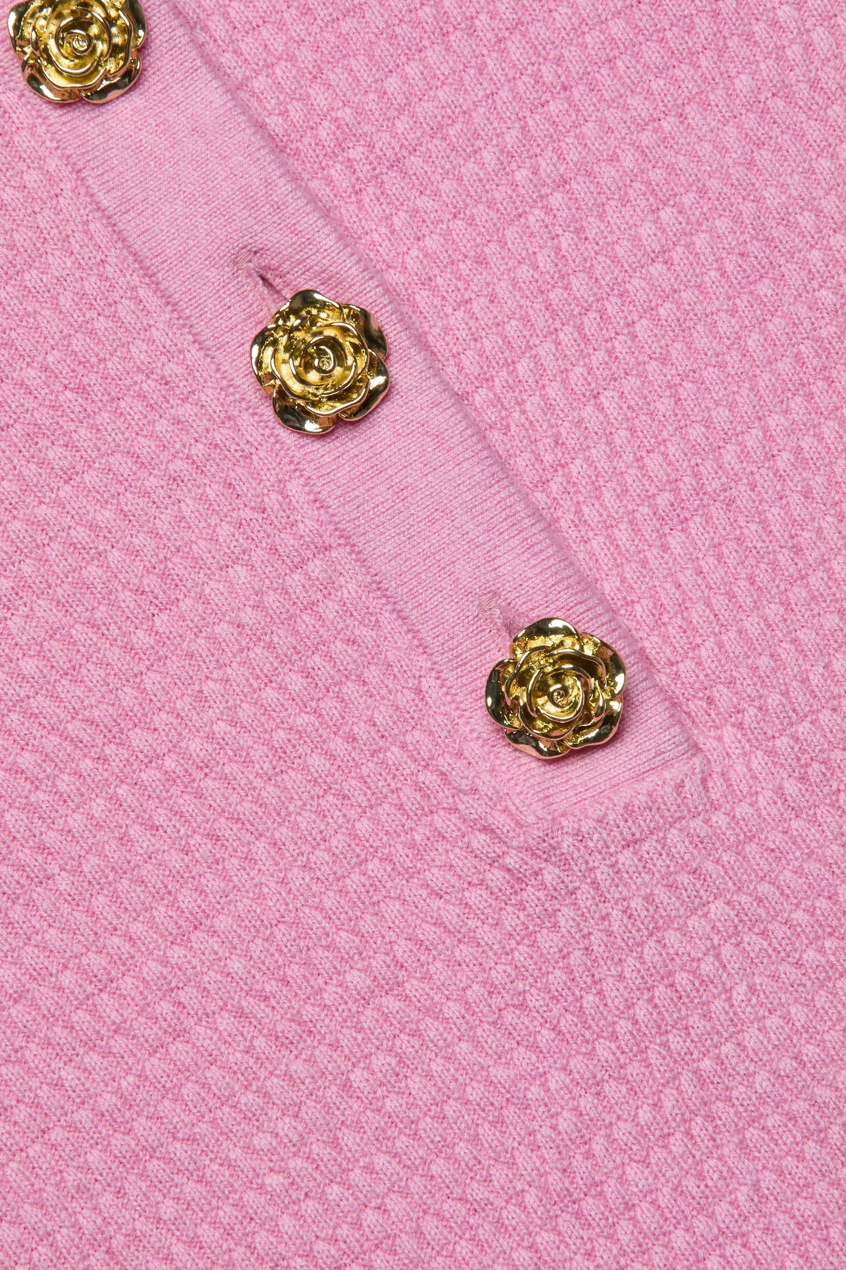 STERLING JEWEL BUTTON COLLARED SWEATER - Sweaters - Sassanova