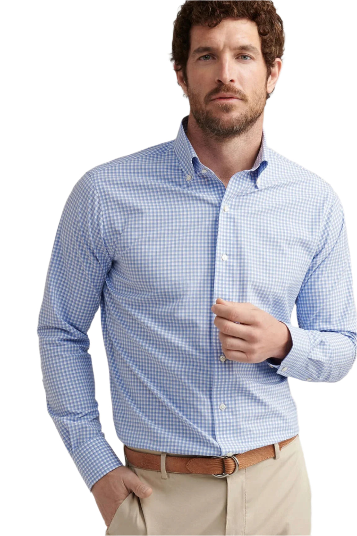 MITCHELL POPLIN SPORT SHIRT - Long sleeved woven shirts - Novaman