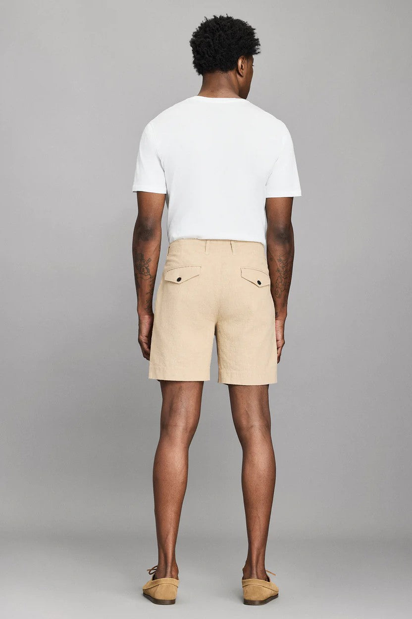 SLUB COTTON SHORT - Shorts - Novaman