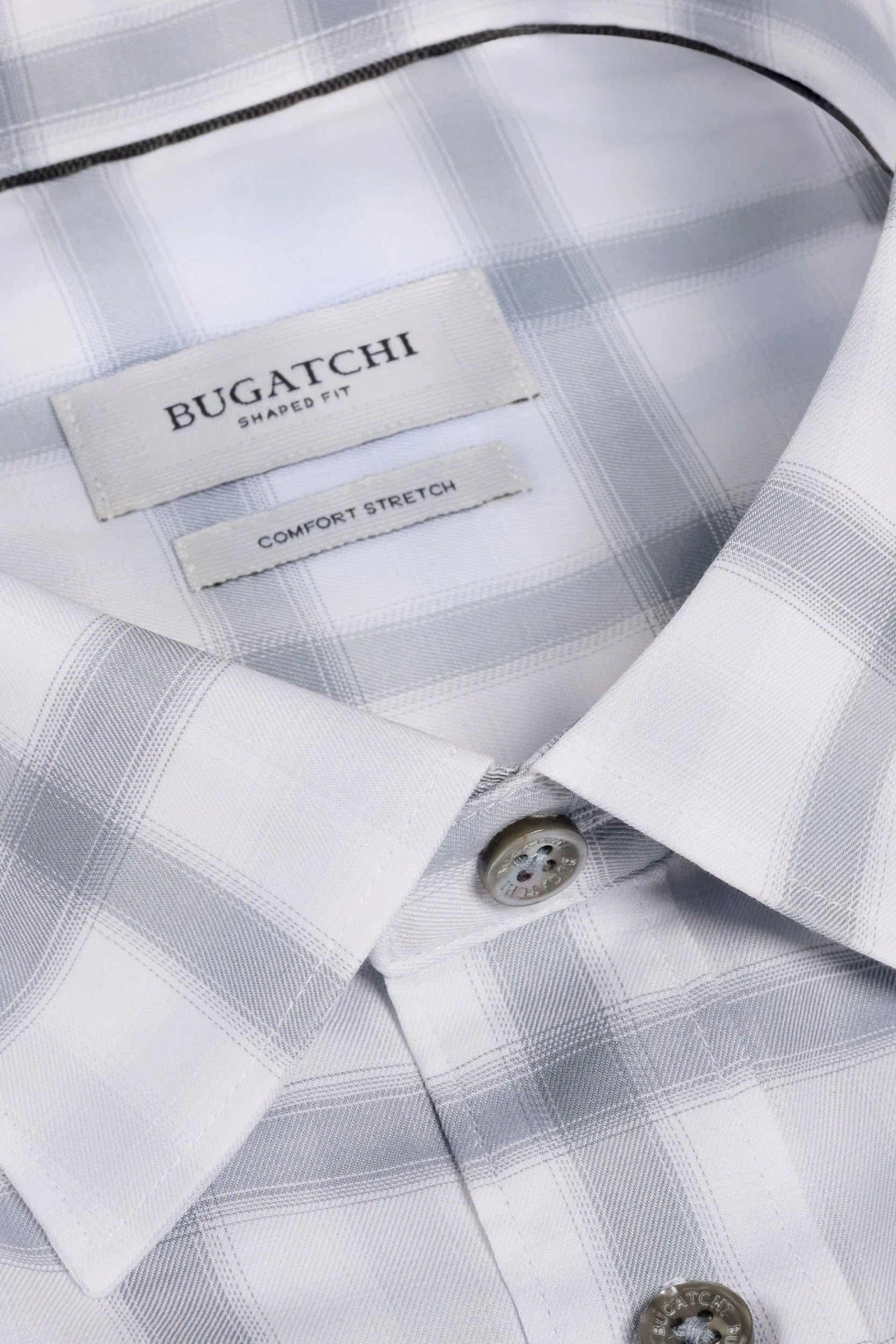 LONG SLEEVE JULIAN WOVEN SHAPED SPORT SHIRT - Long Sleeved Shirts - Novaman