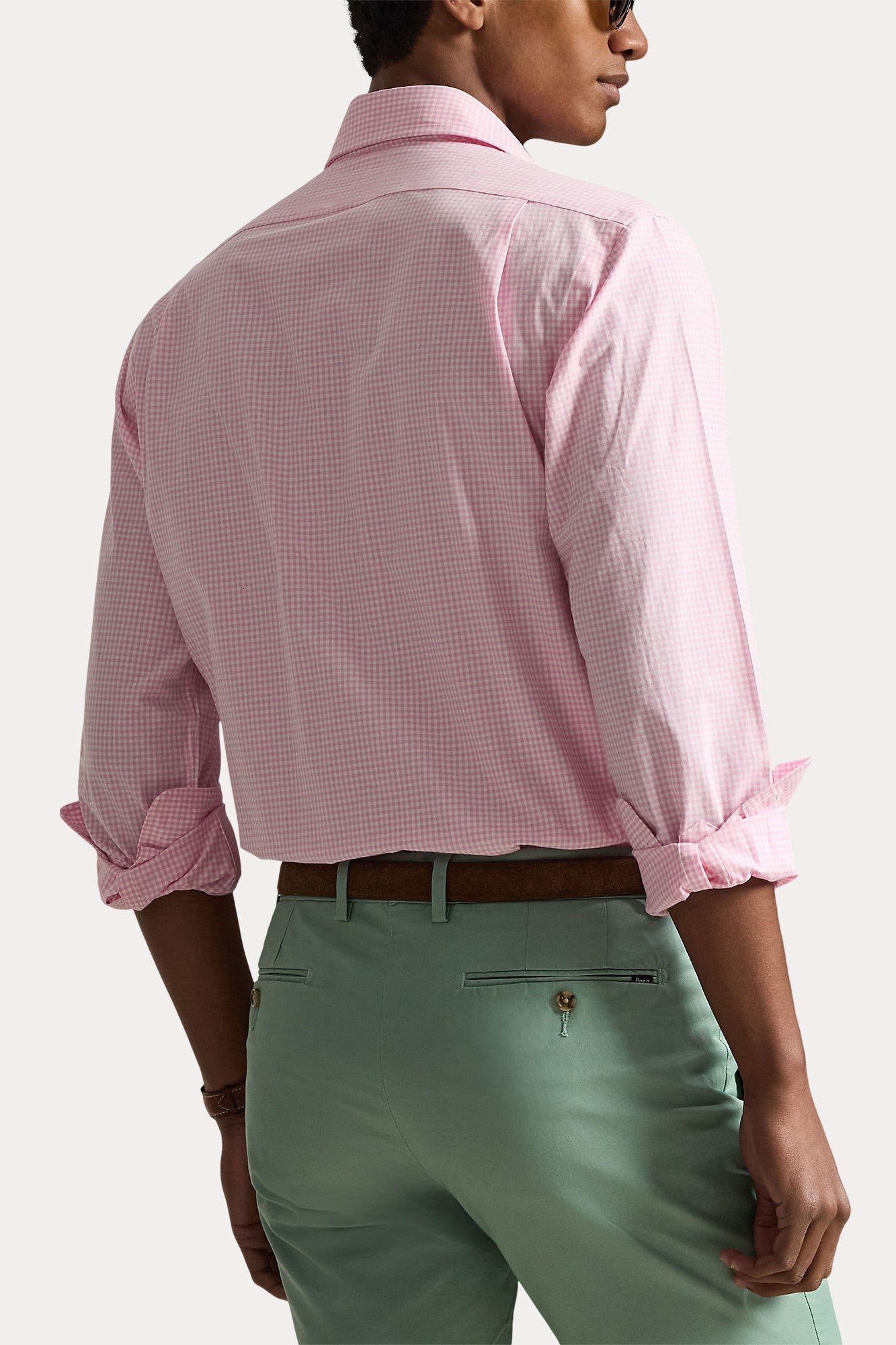 LONG SLEEVE CAMBRIDGE SPORT SHIRT - Long Sleeved Shirts - Novaman