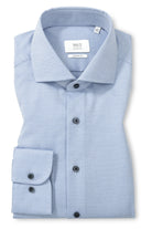 STRUCTURED DOBBY W/CUTAWAY COLLAR