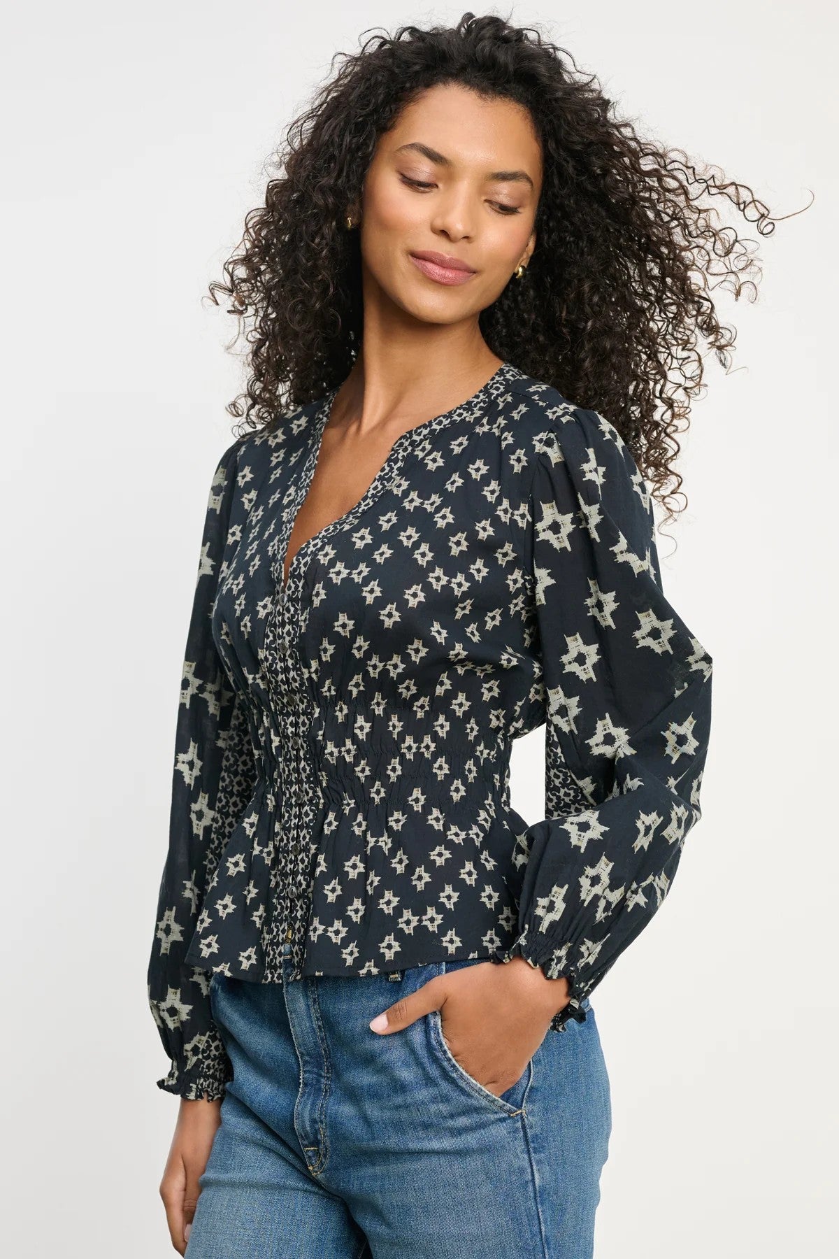 CHARLOTTE BLOUSE - Blouses - Sassanova