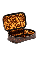 MIAMI TORTOISE CLAIRE MEDIUM MAKEUP CASE - sassanova