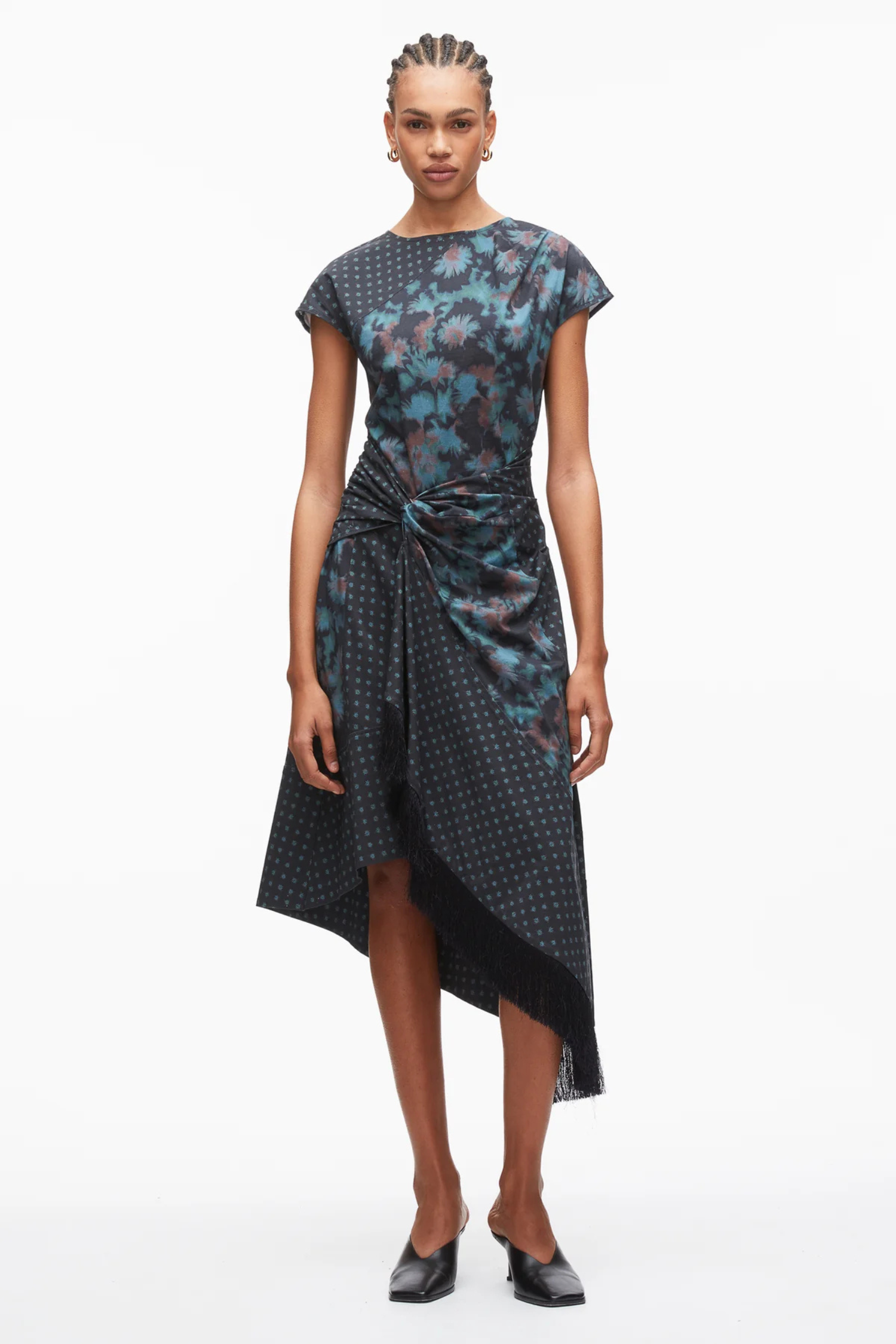 DESERT FLOWER TWIST DRESS