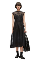 ORGANZA FIL COUPE MIDI DRESS Sassanova