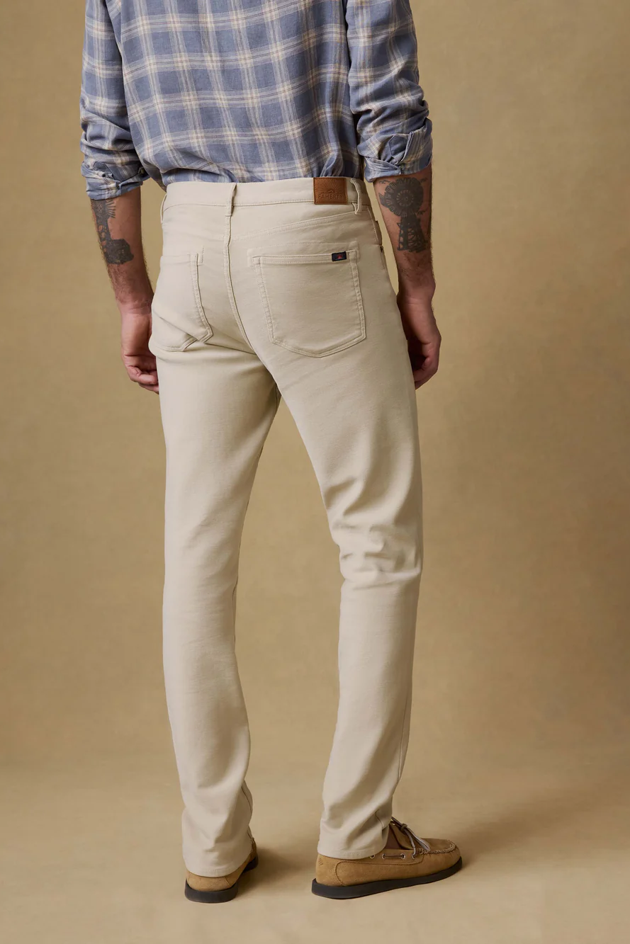 STRETCH TERRY 5 POCKET PANT - Pants - Novaman