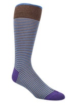 THIN BAR STRIPE SOCK CHOCOLATE OS
novaman