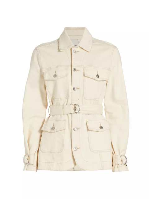 LEORA CARGO DENIM JACKET