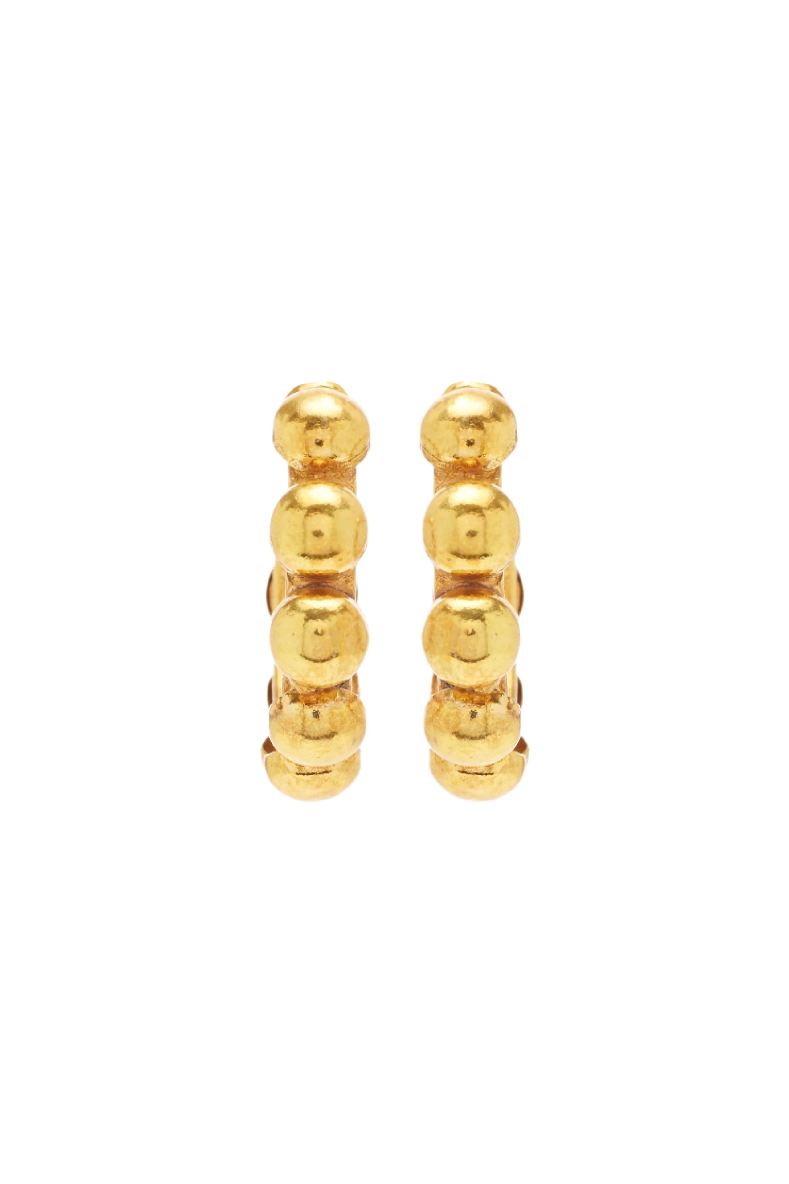 MINI CREOLE EARRINGS- GOLD
sassanova