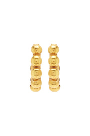 MINI CREOLE EARRINGS- GOLD