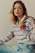 COLLEGIATE STRIPE POLO - Sweaters - Sassanova