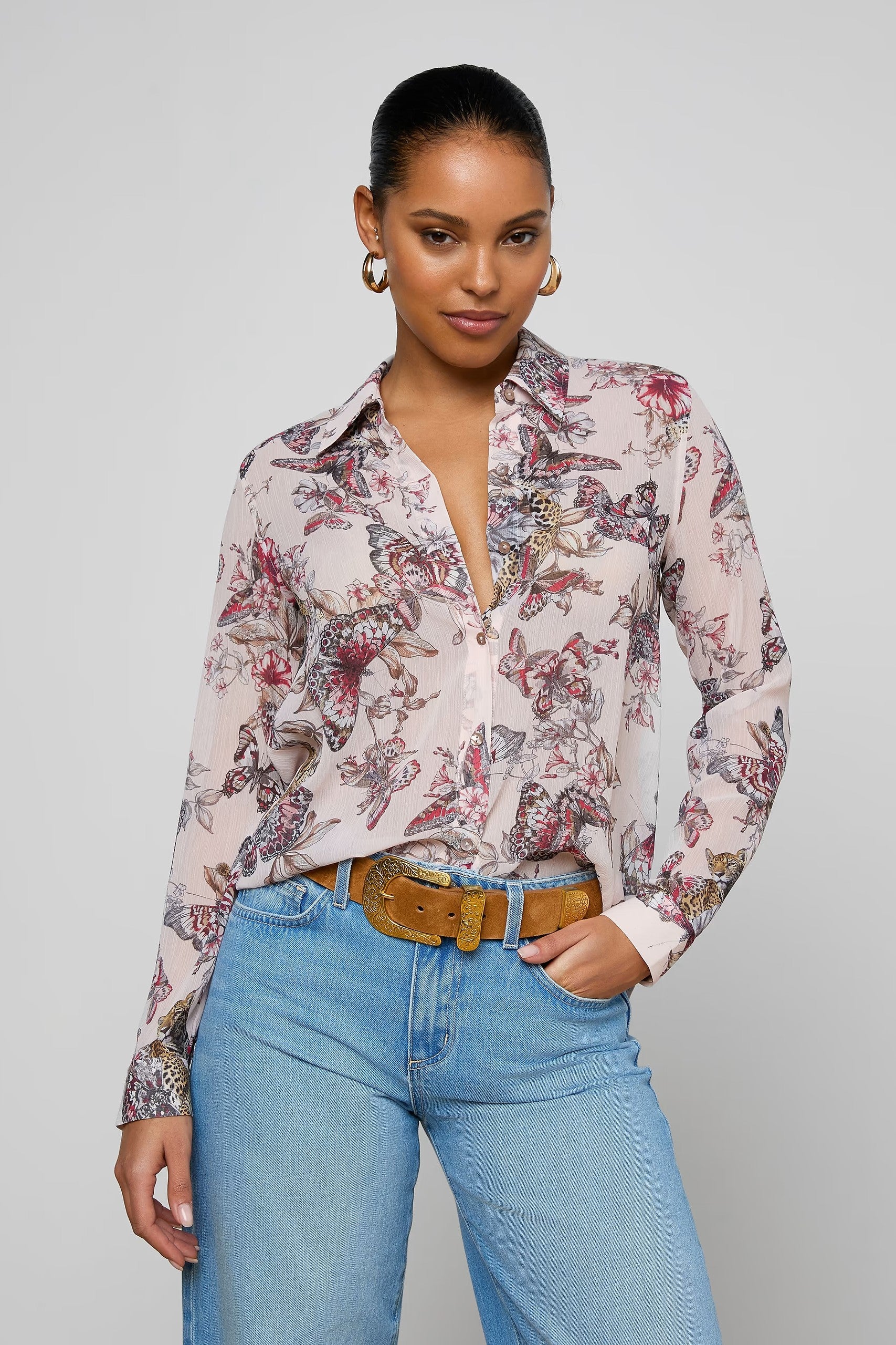 LAURENT BLOUSE - Blouses - Sassanova