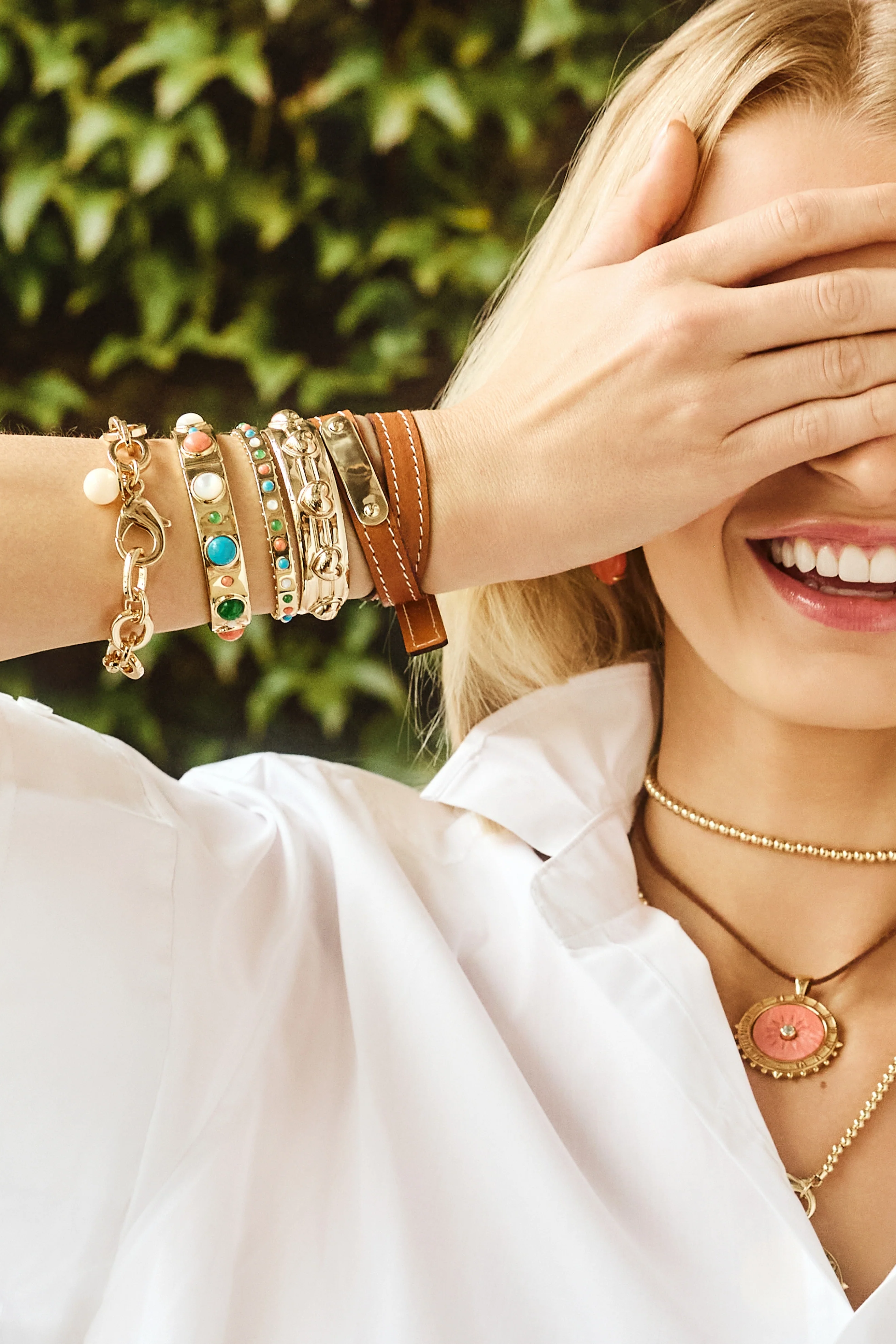 FOREVER THROUGH ALL TIME CUFF- GARDEN VARIETY - Bracelets - Sassanova