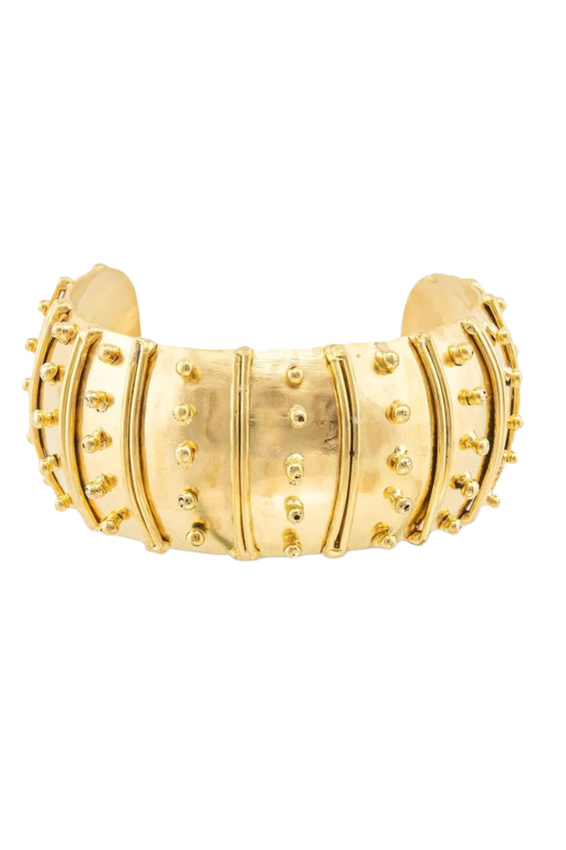 LG GIPSY CUFF- GOLD