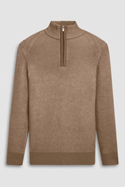 L/S QUARTER ZIP SWEATER (CH513HZ1)