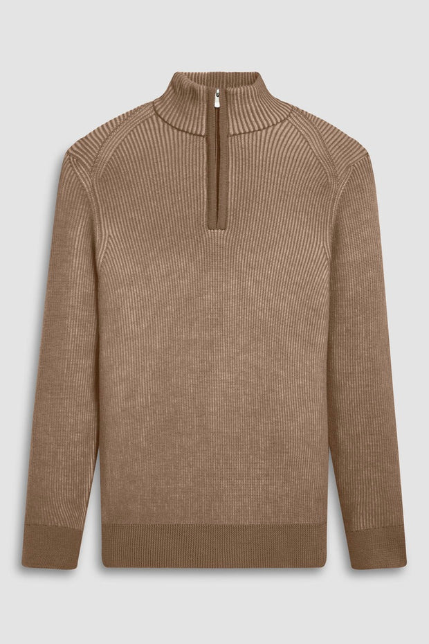 L/S QUARTER ZIP SWEATER (CH513HZ1)
