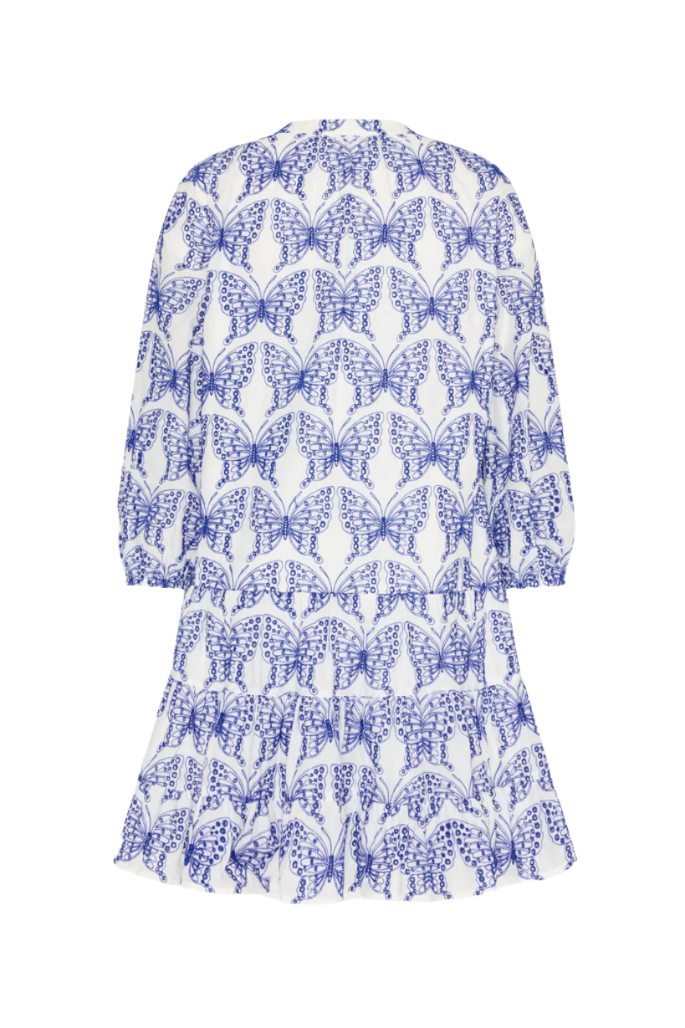 TIERED BUTTERFLY EYELET DRESS
sassanova