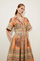 ALBERTA SMOCKED SHIRTDRESS - Dresses - Sassanova
