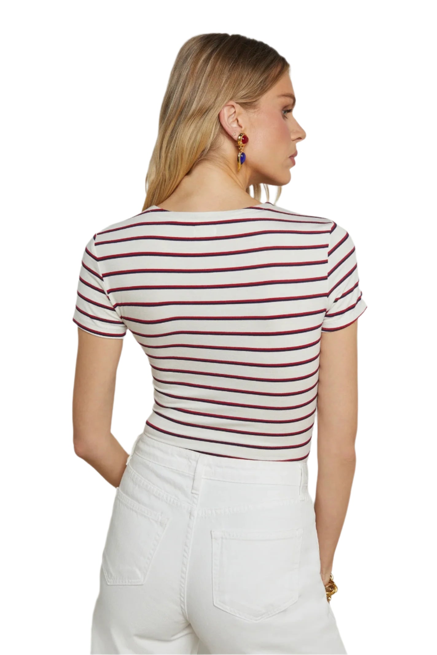 RESSI SS STRIPE TEE
sassanova