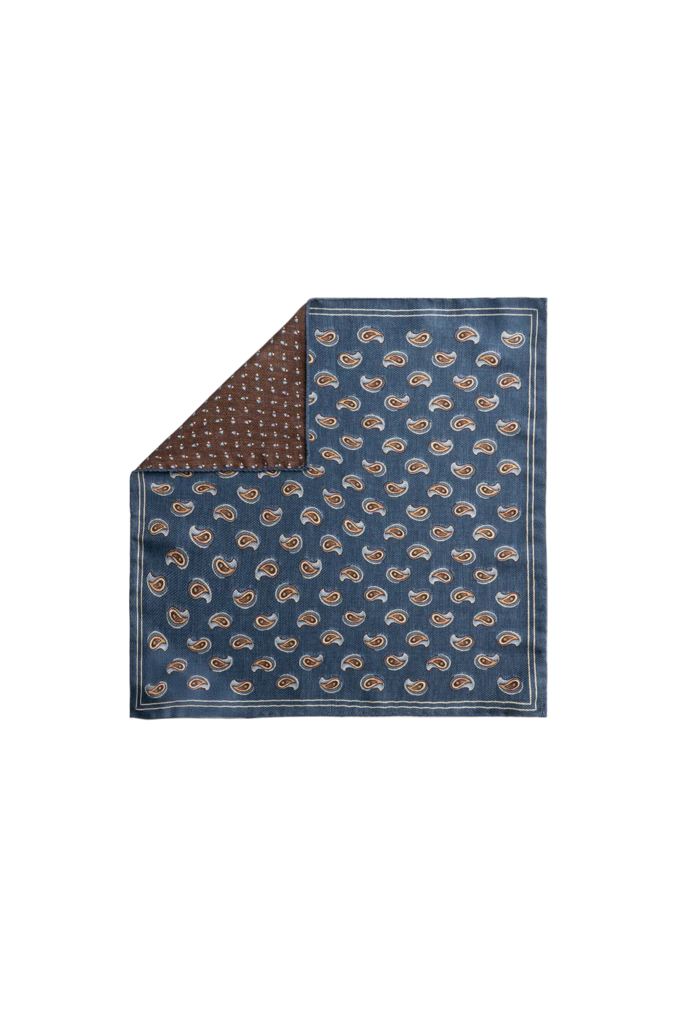 blue pocket square-novaman